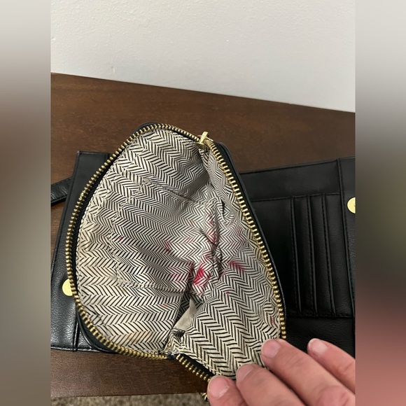 Steve Madden Black Crossbody Bag with Multicolor Strap - Picture 5 of 14